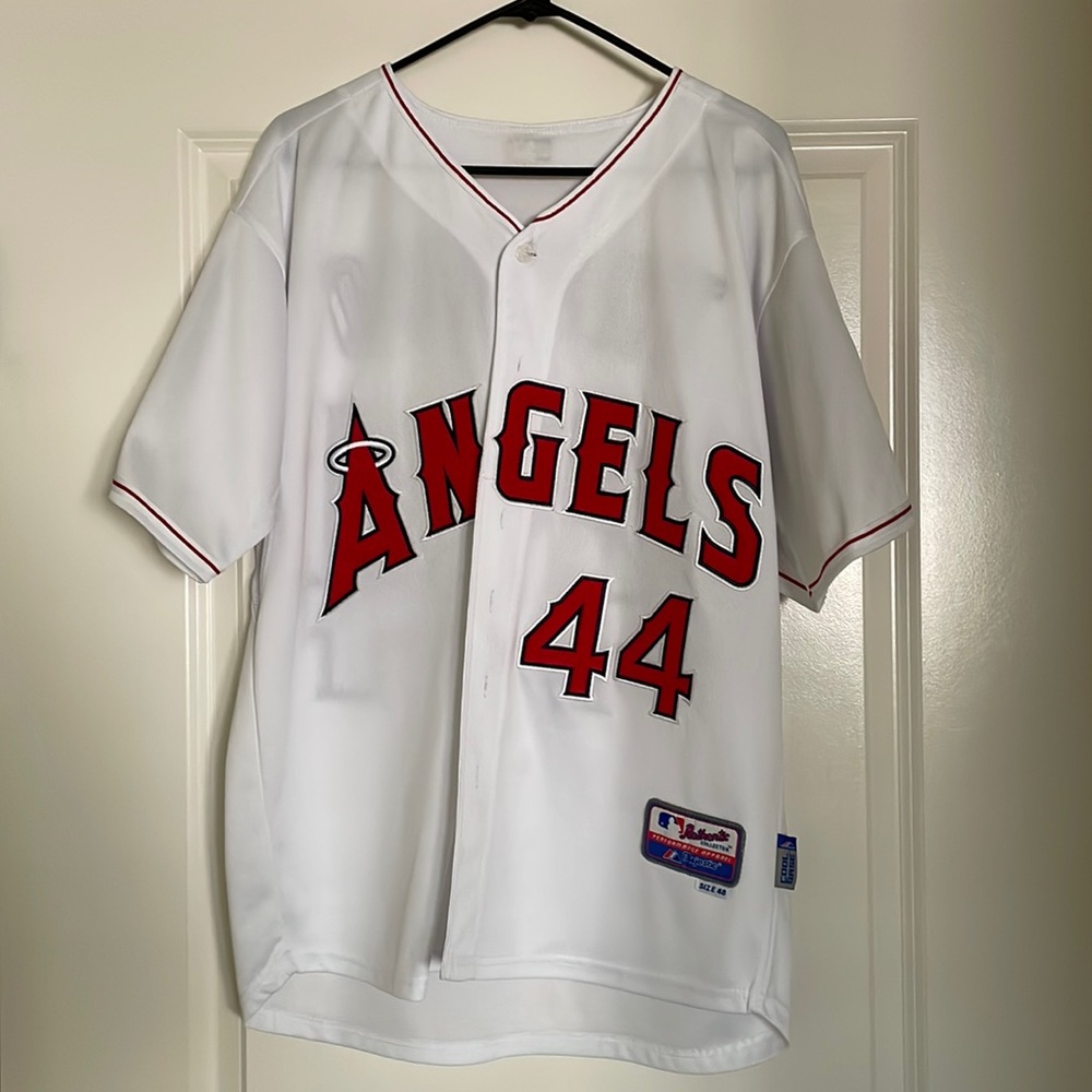 Angels 50th anniversary Trumbo Jersey